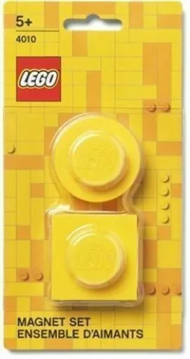 LEGO magnetky, set 2 ks (žluté)