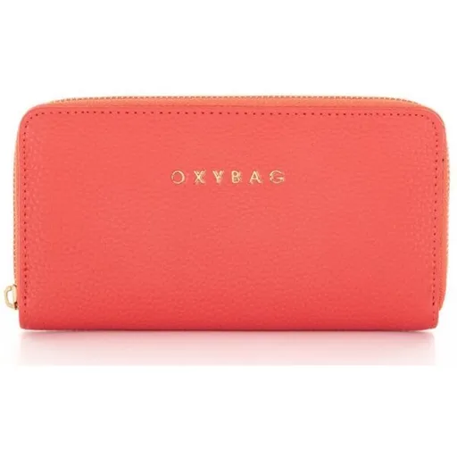 Oxybag MONY L LEATHER Dámská peněženka, růžová, velikost