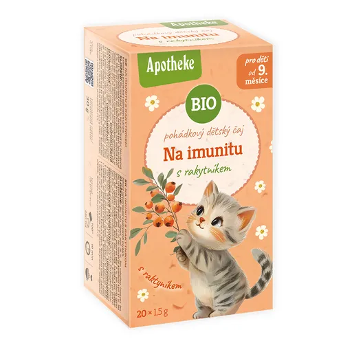Apotheke Dětský BIO Pohádkový čaj Na imunitu s rakytníkem 20x1,5 g
