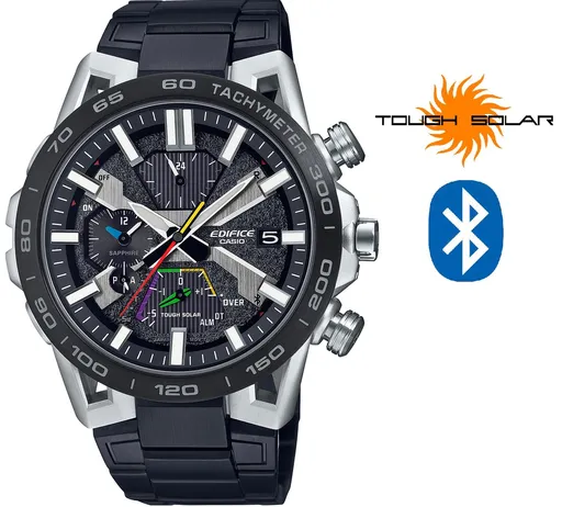 Casio Edifice Bluetooth Connected Solar MOTORSPORT SOSPENSIONE EQB-2000DC-1AER (650)