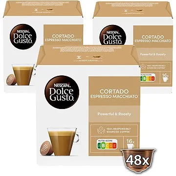 NESCAFÉ Dolce Gusto Cortado, 3 balení (12122140)