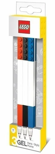 LEGO Gelová pera, mix barev - 3 ks