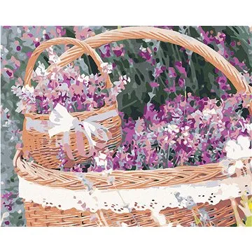 Malování podle čísel - Levandulový košík (HRAmal00587nad)