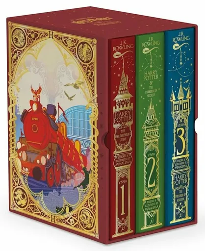 Harry Potter 1-3 Box Set: MinaLima Edition - Joanne K. Rowlingová