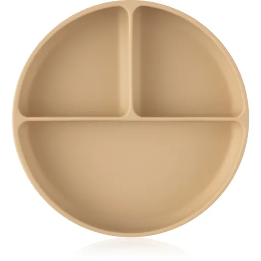 Petite&Mars Take&Match 6m+ dělený talíř kulatý Desert Sand 1 ks