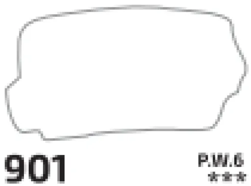 Kvašová barva Rosa 40ml – 901 titanium white