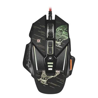 Defender sTarx GM-390L Myš drátová, černá, 3200DPI