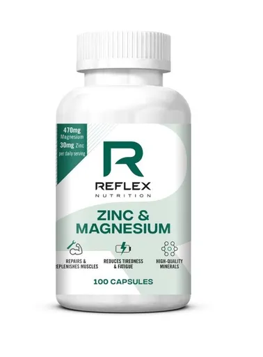 Reflex Nutrition Zinc & Magnesium 100 kapslí