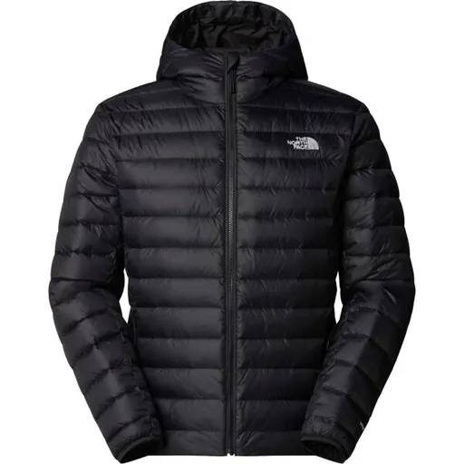 The North Face M CLASSIC DOWN HOODED JACKET Pánská péřová bunda, černá, velikost