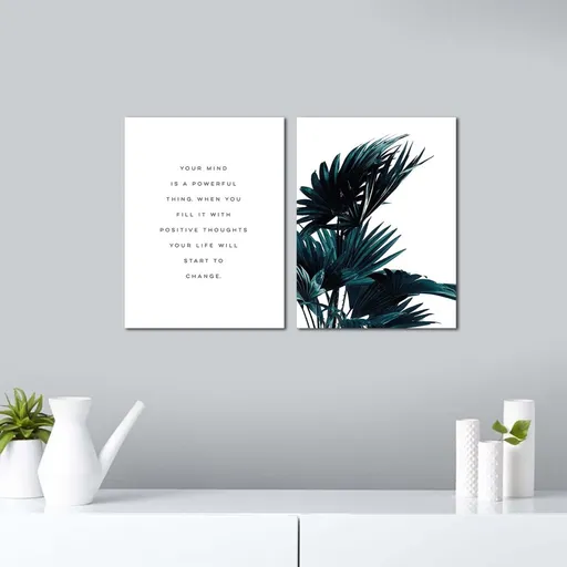 Dekorativní obraz z MDF (2 kusy) 2P3040MDFCIZ-008