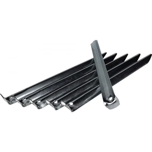 Crossroad TENT PEG Náhradní kolíky, stříbrná, velikost