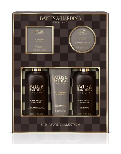 Baylis & Harding Pánská sada péče o tělo Černý pepř & Ženšen 5 ks