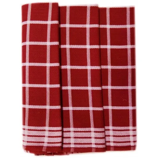 Polášek Károvaná utěrka Egypt - 3 ks - č. 4 | Červená