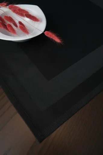 Napkin Wolzwrin - Black - 50 x 50