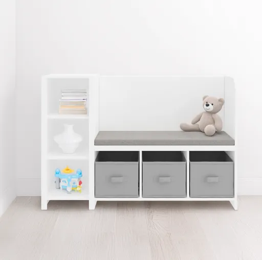 Regál s lavičkou BENKO Tempo Kondela