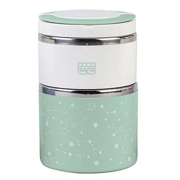 Saro Baby nerezová termoska na jídlo 820 ml Mint (SB523627)
