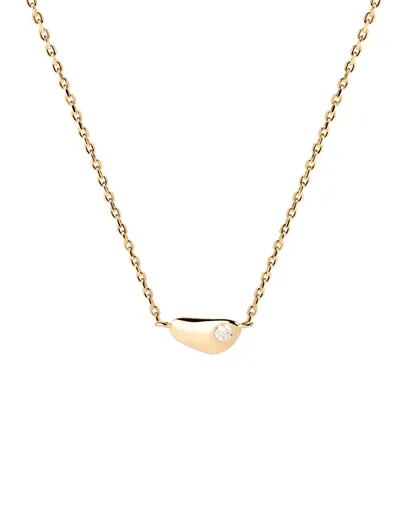 PDPAOLA Pozlacený dámský náhrdelník Delta Essentials CO01-873-U