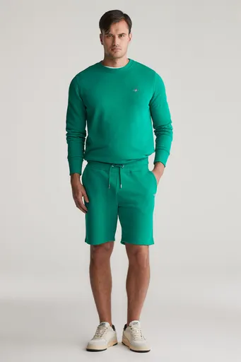 TEPLÁKOVÉ ŠORTKY GANT REG SHIELD SWEAT SHORTS DEEP GREEN