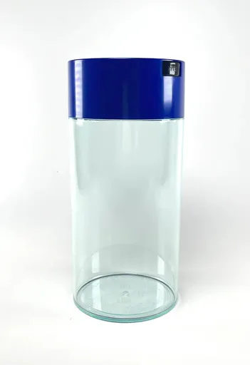 Vakuová dóza Tightvac 680g - průhledná + modrá