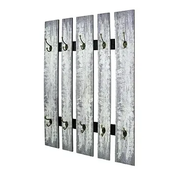 Věšáková stěna Silasia II, 100 cm, bílá (HA00738)