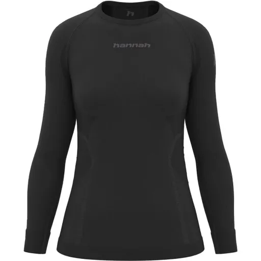 Hannah ACTIVE TS L/S W Dámské funkční tričko, černá, velikost