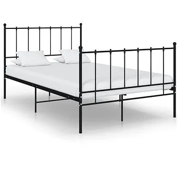 Shumee černý kov 120×200 cm, 324952 (324952)