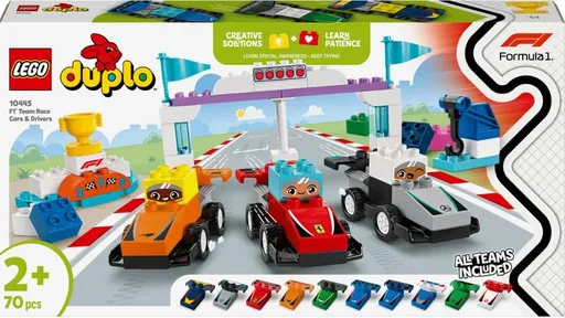 Závodní auta a řidiči týmu F1® - Lego Duplo (10445)