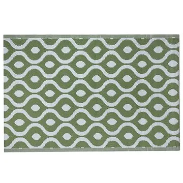 Zelený venkovní oboustranný koberec 120x180 cm PUNE, 120623 (beliani_120623)