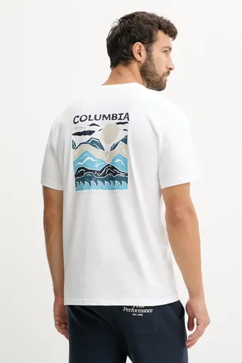 Bavlněné tričko Columbia Explorers Canyon