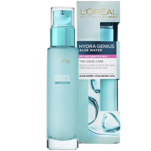 L'Oréal Paris Hydratační pleťová péče pro každodenní použití pro suchou a citlivou pleť Hydra Genius (Liquid Care Daily Moisturiser) 70 ml