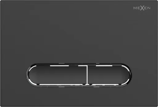MEXEN Fenix 11 splachovací tlačítko, černá matná /kompatibilní s Geberit Sigma UP300 a UP320/ 601103