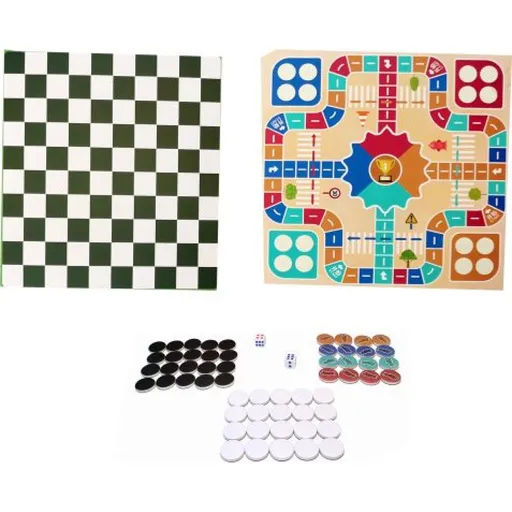 Alltoys Magnetické šachy 4 v 1