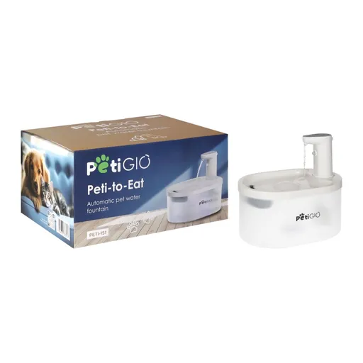 PetiGIO peti-to-Eat automatická fontána pro domácí mazlíčky plast