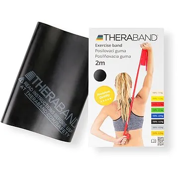 Thera-Band 2m černá (8594180680067)