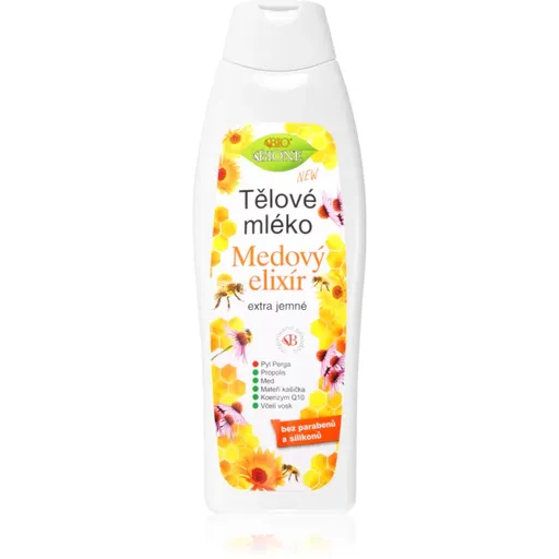 Bione Cosmetics Medový Elixír extra jemné tělové mléko 500 ml
