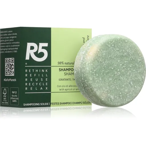 R5 Moisturizing tuhý šampon hydratační 70 g
