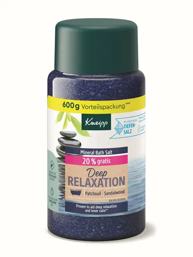 Kneipp Sůl do koupele Hluboké uvolnění (Mineral Bath Salt) 600 g