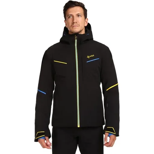 KILPI KILLY Pánská lyžařská bunda, černá, velikost XXXL