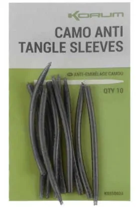 Korum převleky camo anti tangle sleeves 10 ks