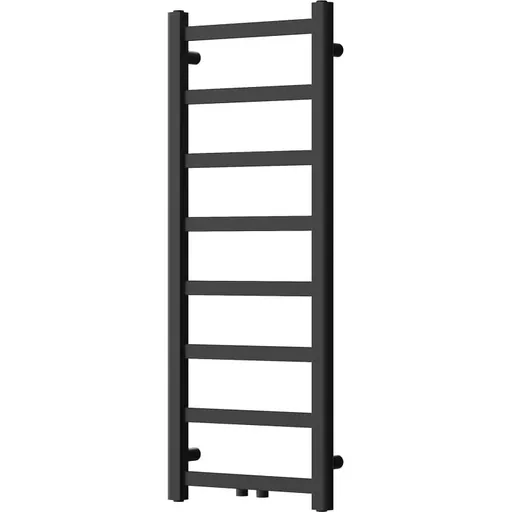 MEXEN Bolt otopný žebřík/radiátor 1000 x 400 mm, 228 W, černá W126-1000-400-00-70