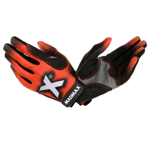 MadMax Rukavice Crossfit MXG101 červené - S