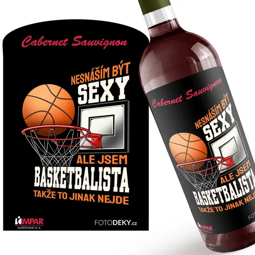 Víno Sexy basketbalista (Druh Vína: Červené víno)