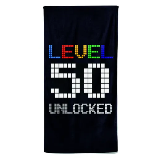 Osuška Level Unlocked (věk: 50, Velikost osušky: 100x170cm)