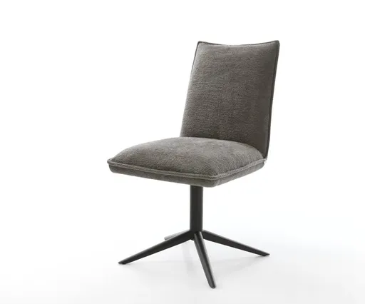 Jídelní židle Lelio-Flex bouclé měkký tmavě béžová křížová