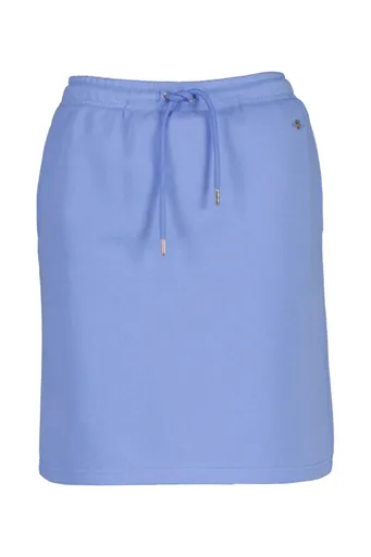 TEPLÁKOVÁ SUKNĚ GANT REG SHIELD JERSEY SKIRT PALACE BLUE