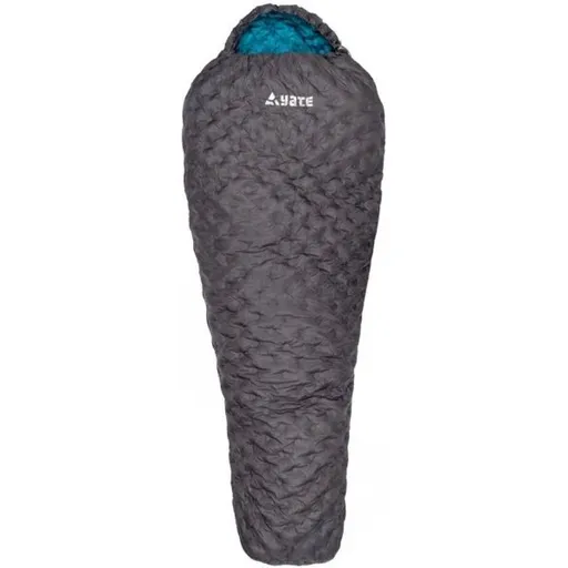 YATE ANASO 500 XL Spací pytel, tmavě šedá, velikost 220 cm - pravý zip
