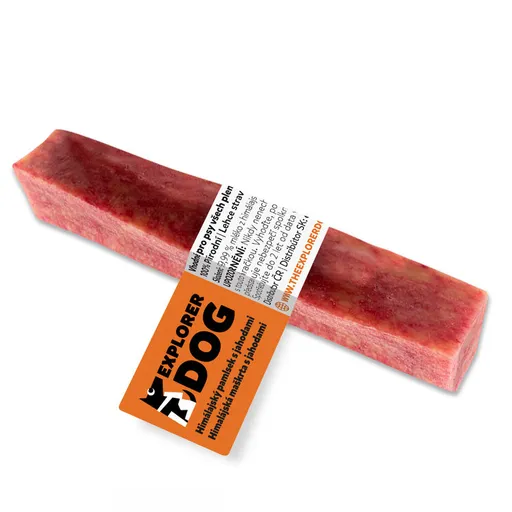 EXPLORER DOG Himalájský pamlsek s jahodami M
