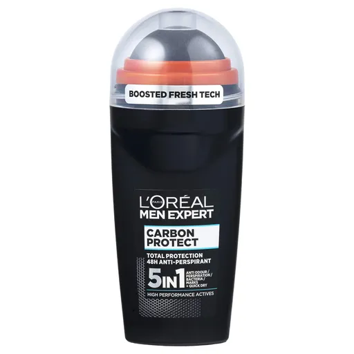 L'Oréal Paris Kuličkový antiperspirant pro muže Carbon Protect 50 ml