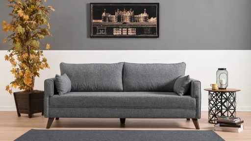 Trojmístná rozkládací pohovka Bella Sofa Bed - Grey