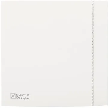 Soler&Palau SILENT 100 CZ Design Swarowski White koupelnový, bílý (5210622300)